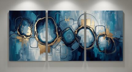 Abstract Canvas Wall Art (3-Piece Set)