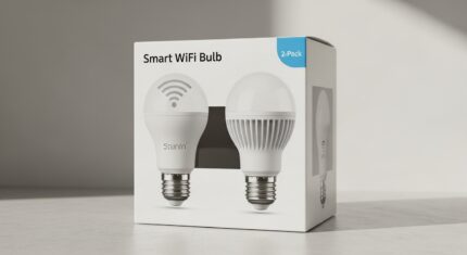 Smart WiFi Bulb (2-Pack)